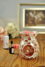 Red Heart Tea Light Burner L-442Red (Pack of 3)