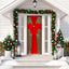 Lp51928 Xmas Decorative Red Door Bow (Pack of 6)