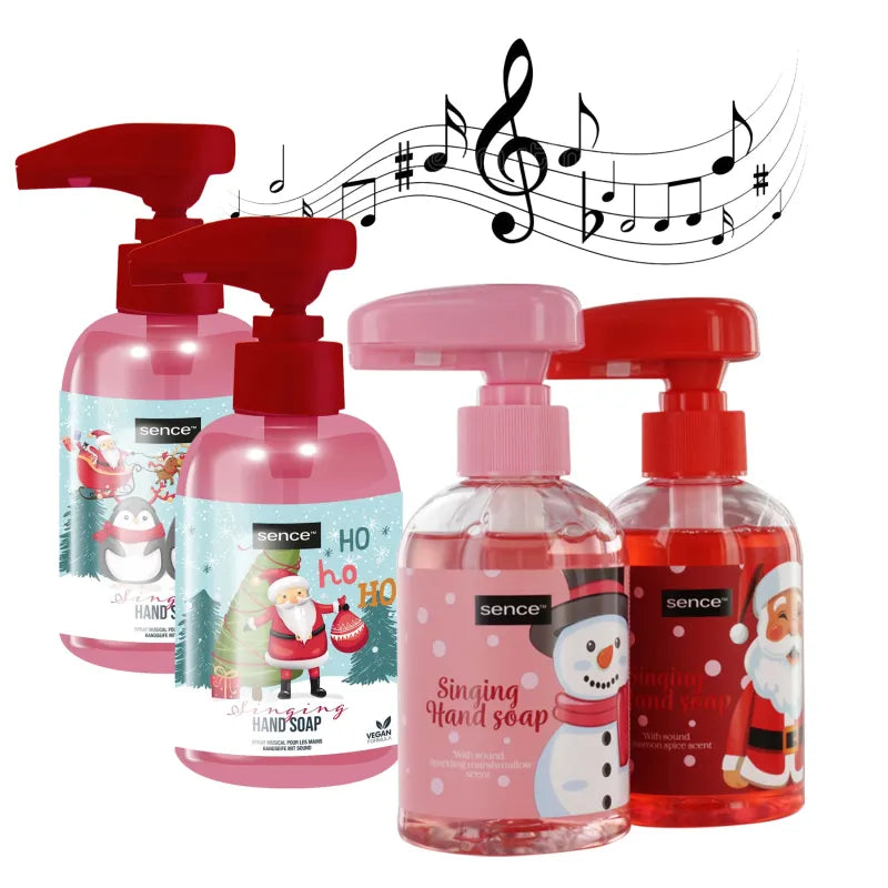 163184 Sence Singing Handsoap 250ML Xmas (Pack of 6)