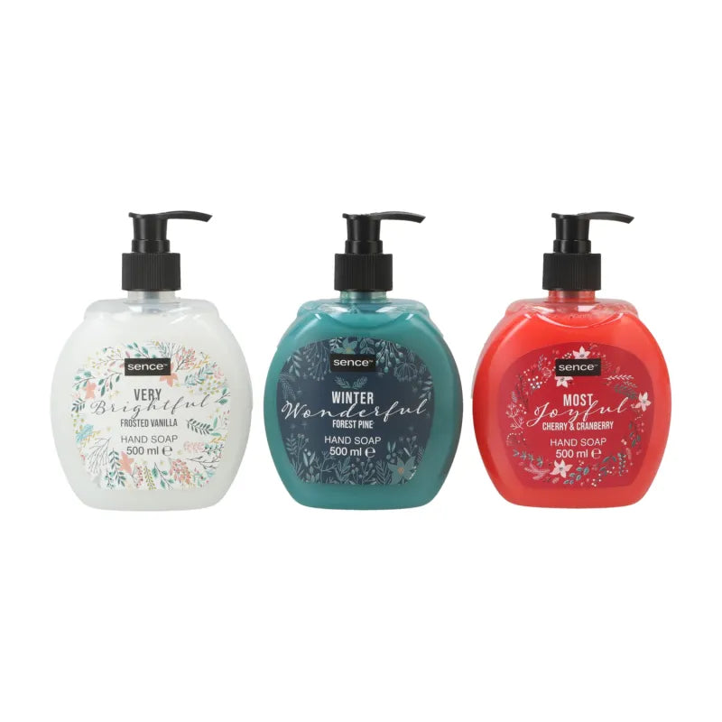 163180 Sence Winter Wonderland Hand Soap 500ML X12***Special (Pack of 6)