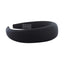 Wide Black Satin Padded H/Band (Pack of 3)