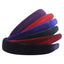 Coloured Velvet Padded H/Band (Pack of 3)