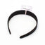 8000 Black Satin H/Bands (Pack of 6)