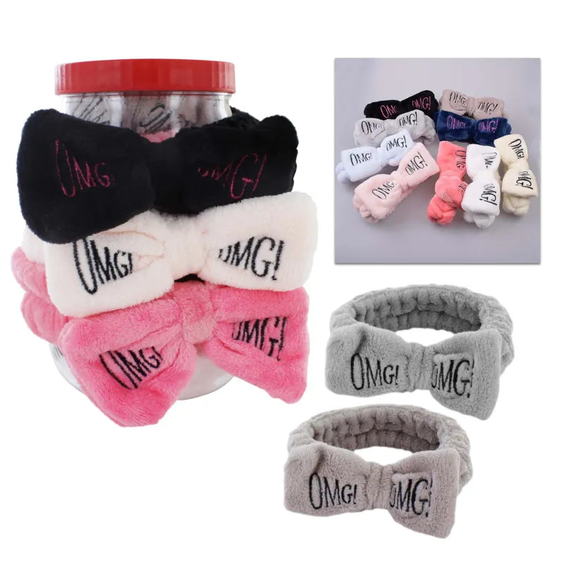 Omg Coloured Hairband (Pack of 12)