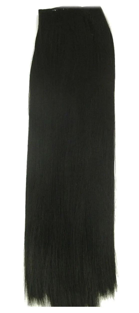 60034 Black Long Straight Extension (Pack of 6)