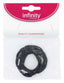 Black Bunch Elastics (Pack of 6)