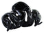 Black Compact Hair Clamp (Pack of 3)