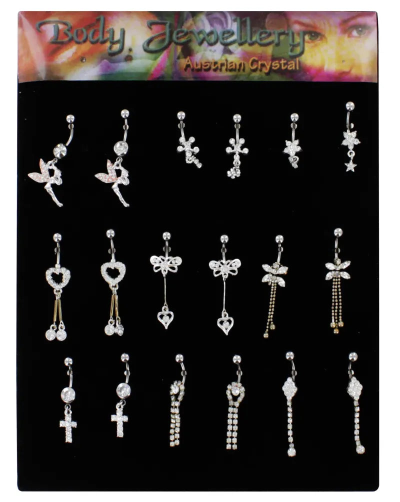 80026 Austrian Belly Clips X18 (Pack of 18)