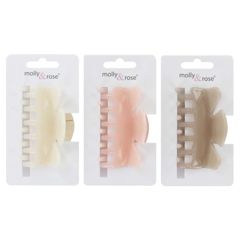 Small Fork Clamp 6Cm Opaque (Pack of 6)