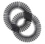 Infinity Black Accordian Hair Bands 2S (Pack of 3)