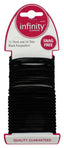 Infinity Blk Thin/Thick Elastics (Pack of 12)