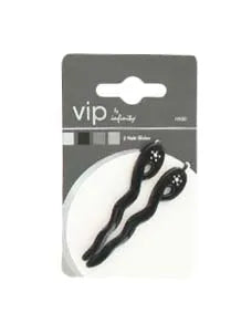 VIP 2 Black Slides (Pack of 6)