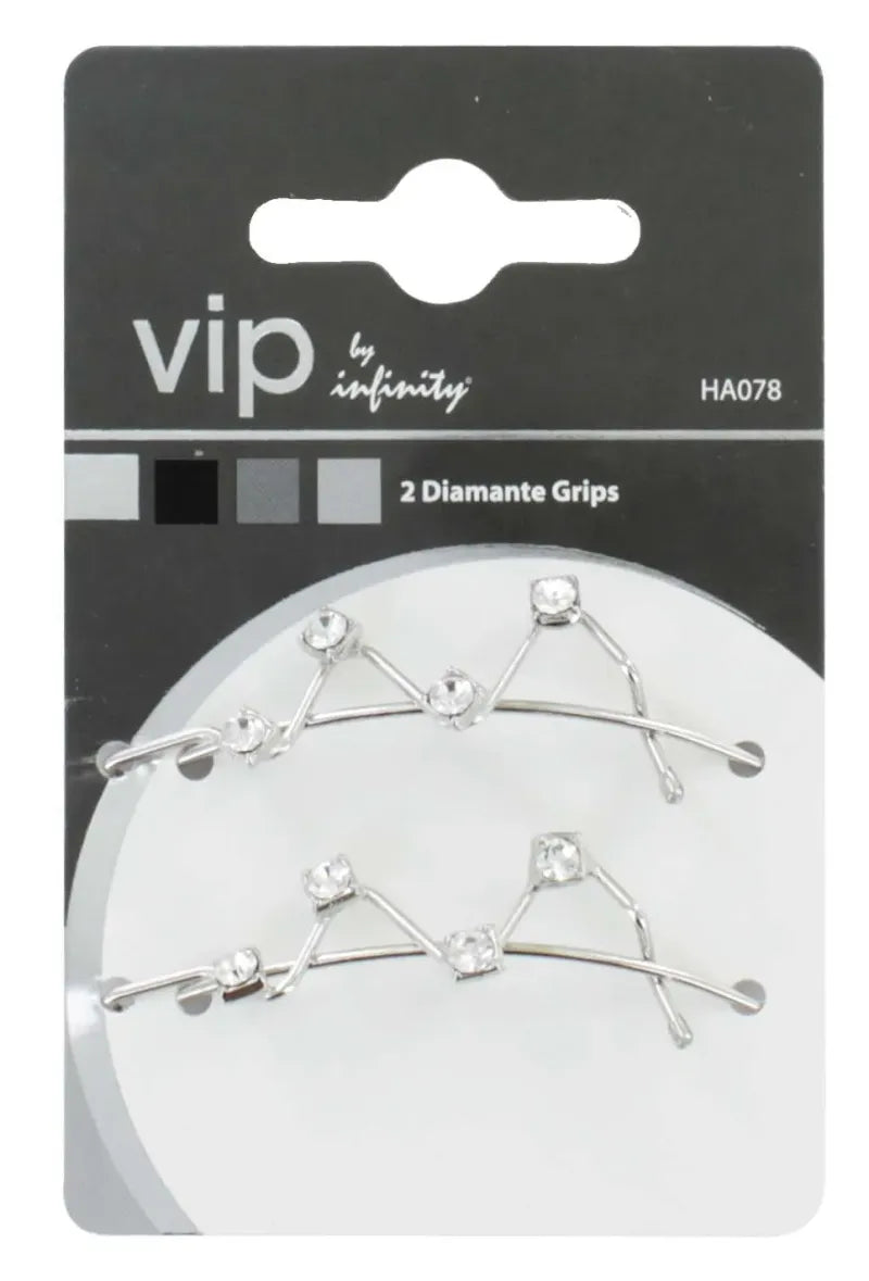 VIP 2 Diamonte Grips (Pack of 6)