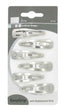 VIP Snaps 6S Silver Easy Grip (Pack of 6)