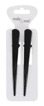 Molly & Rose Black Sectioning Clips 2S (Pack of 12)