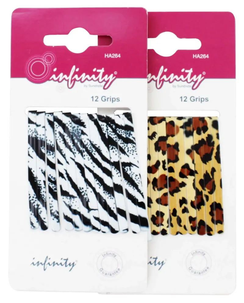 Infinity 12 Animal Print Grips (Pack of 6)