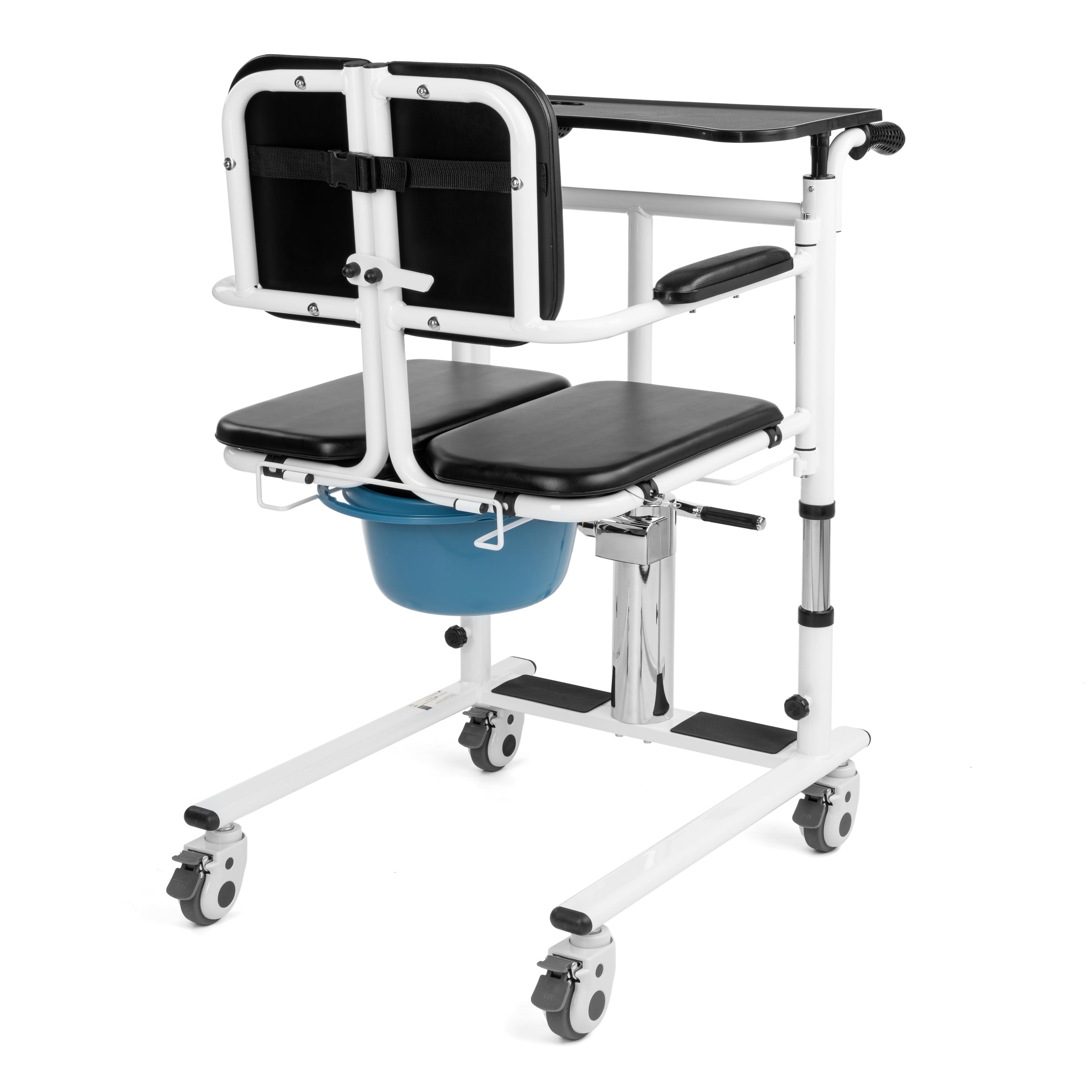 Hydraulic Commode and Transfer Aid 2-in-1
