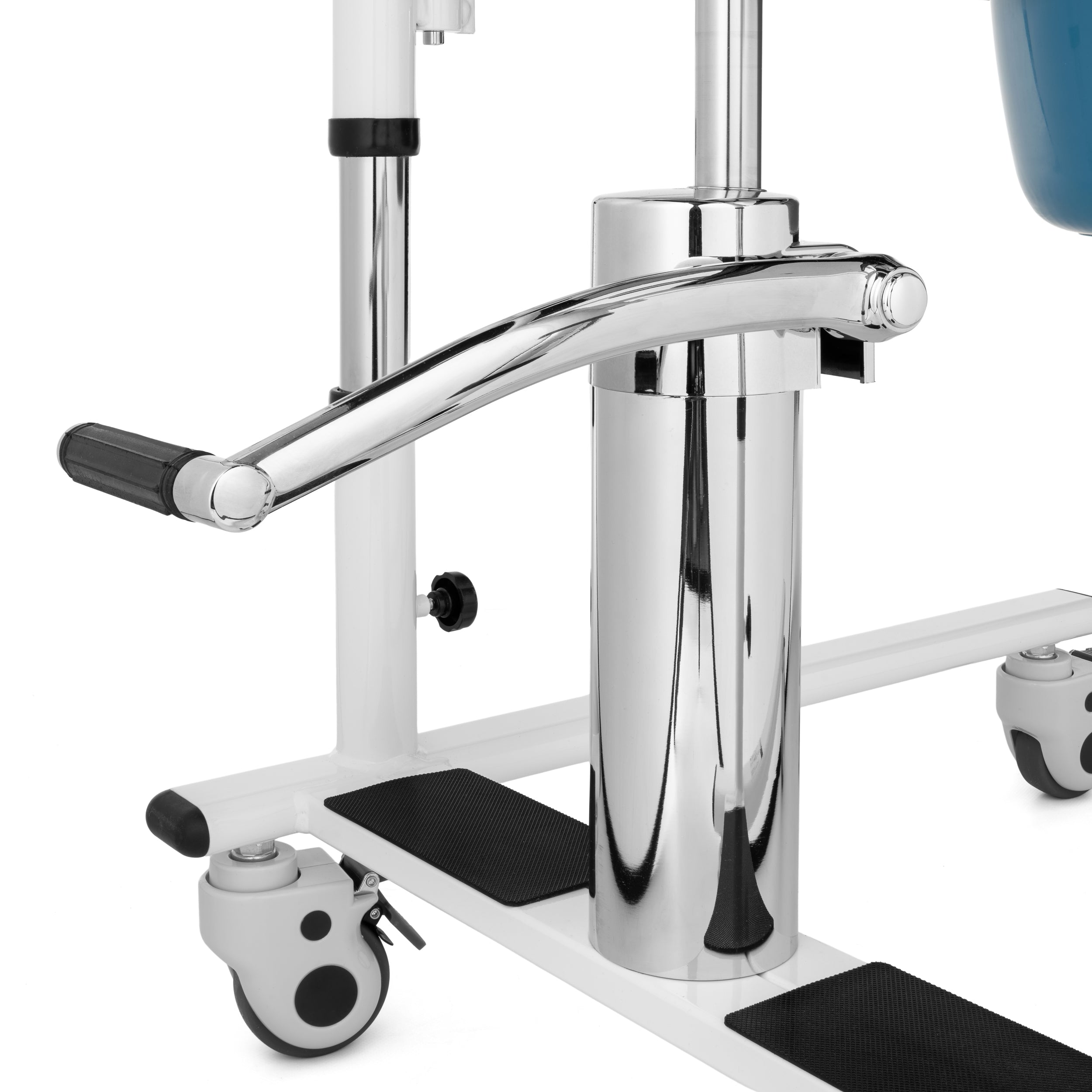 Hydraulic Commode and Transfer Aid 2-in-1