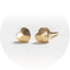 System 2000 Ear Studs Gold Heart X12 (Pack of 12)