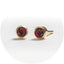 System 2000 Ear Studs January Gold X 12 (Pack of 12)
