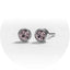 System 2000 Ear Studs June Silver X 12 (Pack of 12)