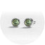 System 2000 Ear Studs August Silver X 12 (Pack of 12)