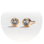 System 2000 Ear Studs Gold April X12 (Pack of 12)