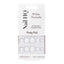 Nail Hq White False Toenails 80 45 420 (Pack of 6)