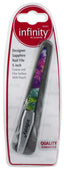 Infinity Floral Sapphire File Sml (Pack of 6)