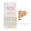 Nail Hq False Nails Almond Natural Glaze 80 45 355 (Pack of 6)