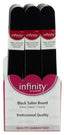 Infinity Black Salon Boards Banded X 36 (Pack of 36)