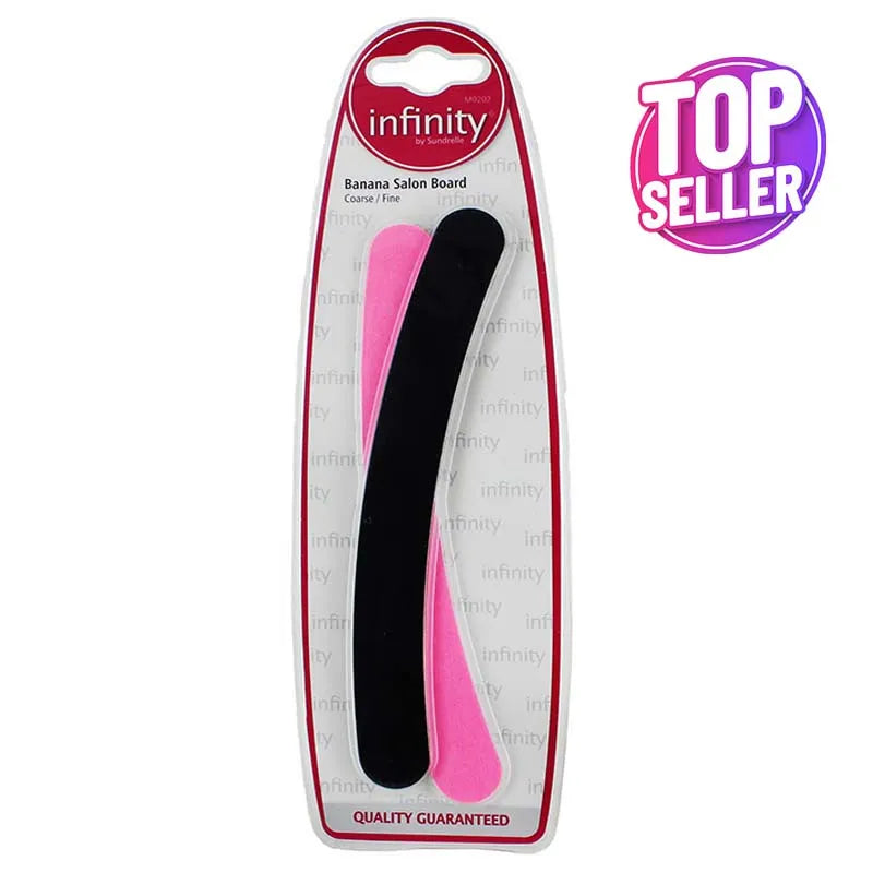 Infinity 2 Banana Nail Boards Salon (Pack of 6)