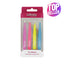 Infinity 4 Pack Tweezer Set Neon Coloured (Pack of 6)