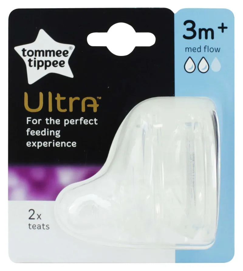 424010 Tt Ultra Teats Medium 2S 3M+ X4 (Pack of 4)