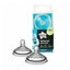 Tt Ctn Slow Flow Teats 0M+ 2'S Anti Colic X 4 42102651 (Pack of 4)