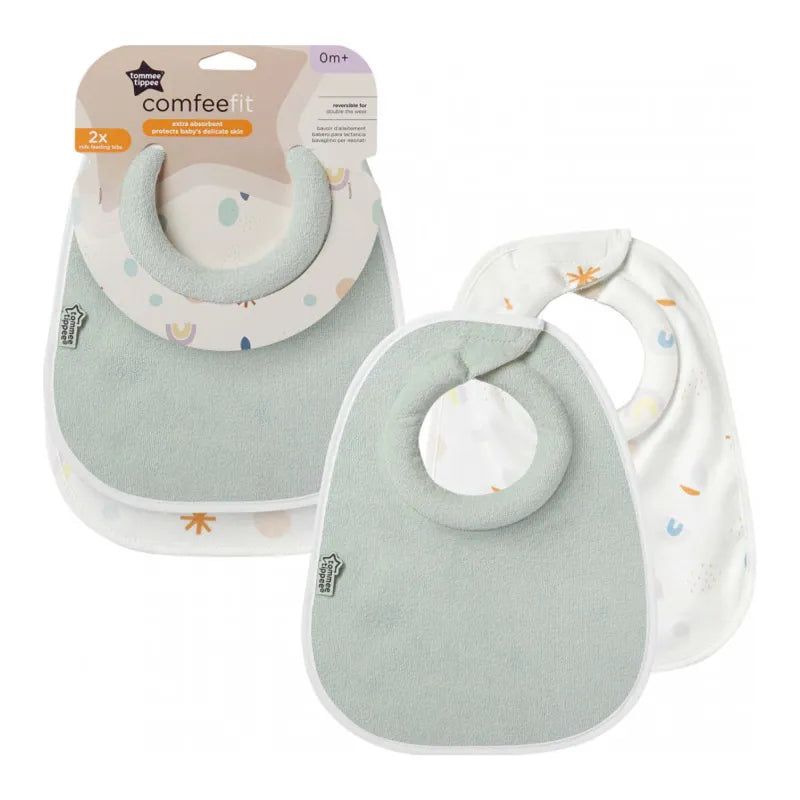 46353060 Ctn 2 Milk Feeding Bibs X 6 (Pack of 6)