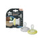433484 Ctn Breast Like Soothers Night Time 0-6M X 3 (Pack of 6)