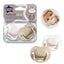 433532 Cherry Natural Latex Soother 0-6M X4 (Pack of 4)