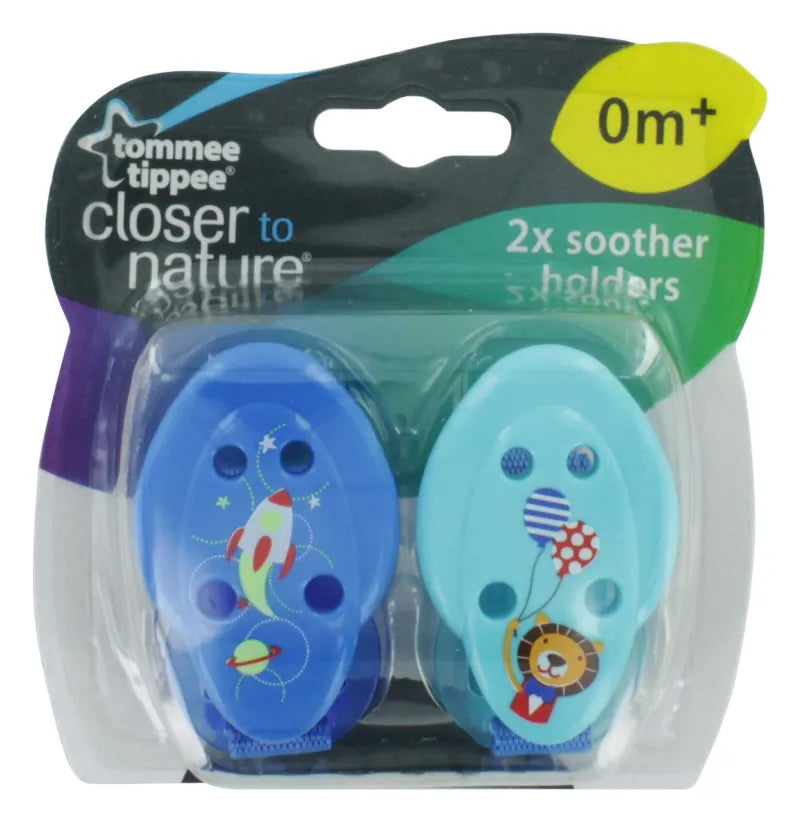 43336391 Ctn Two Soothers Holders X3 (Pack of 3)