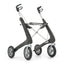byACRE Nordic Pioneer Rollator in Granite Black with Mesh Bag - Lightweight Walker