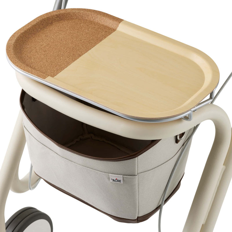 byACRE Scandinavian Butler Rollator - Stylish Indoor Walker