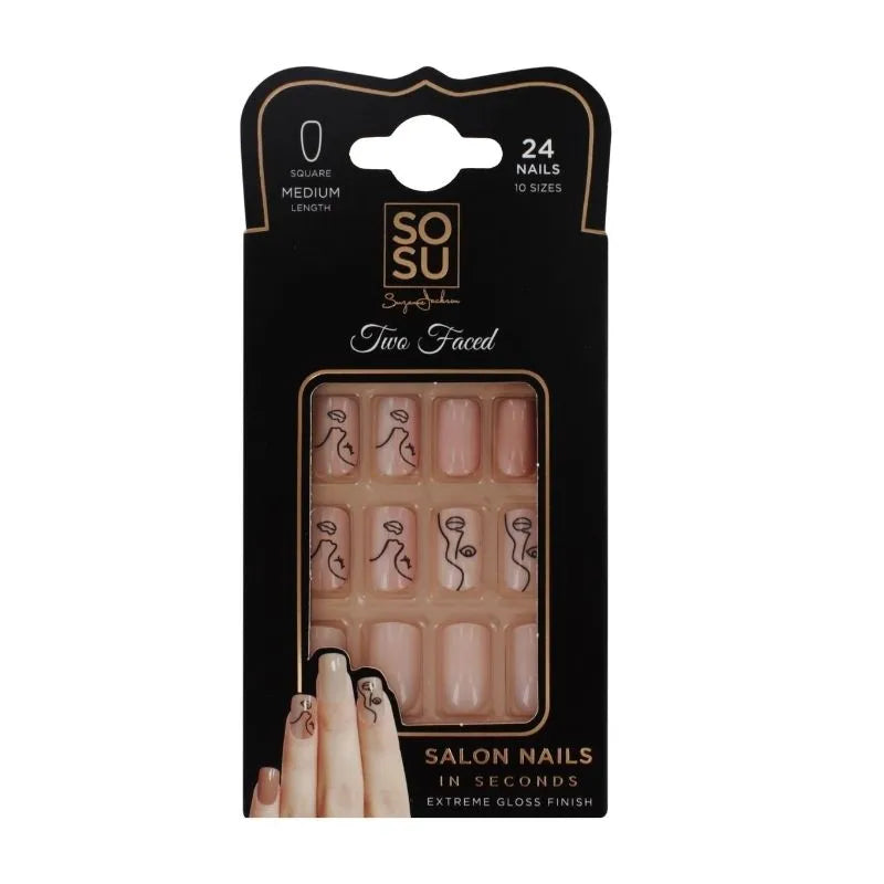 SOSU False Nails Two Faced – nails