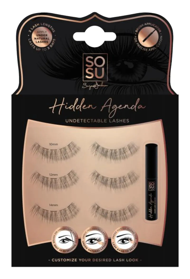 Sosu Hidden Agenda Undetectable Lashes Blk Box (Pack of 6)
