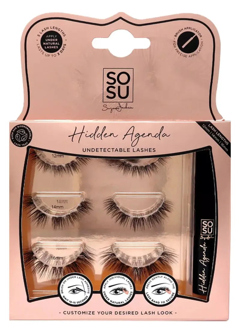 Sosu Hidden Agenda Undetectable Lashes Gold Box (Pack of 6)