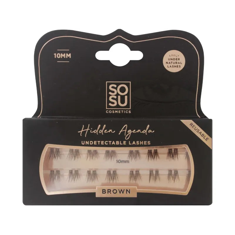 Sosu Hidden Agenda Refills 10Mm Brown (Pack of 6)