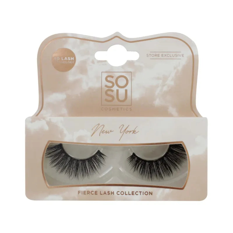 Sosu New York Eyelashes 3D Technology (Pack of 6)