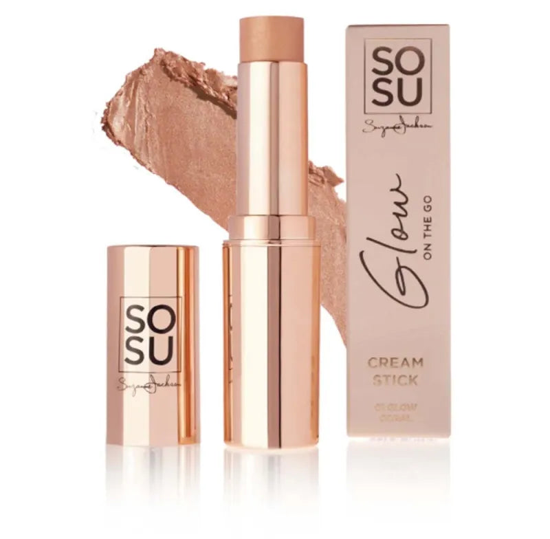 Sosu Cream Stick Blush & Glow Coral (Pack of 3)
