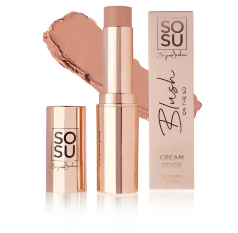Sosu Cream Stick Blush & Glow Blush Peach (Pack of 3)