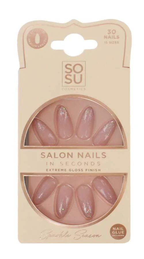 Sosu False Nails Sparkle Season (Pack of 6)