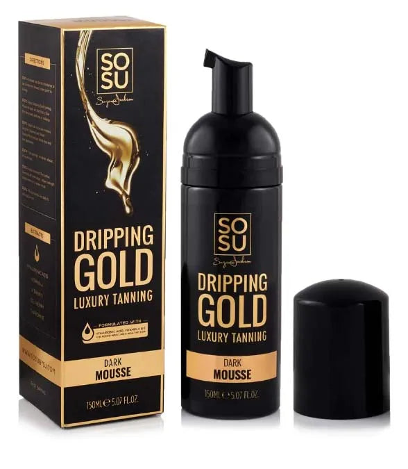 Sosu Dripping Gold Dark Mousse 150ML (Pack of 6)